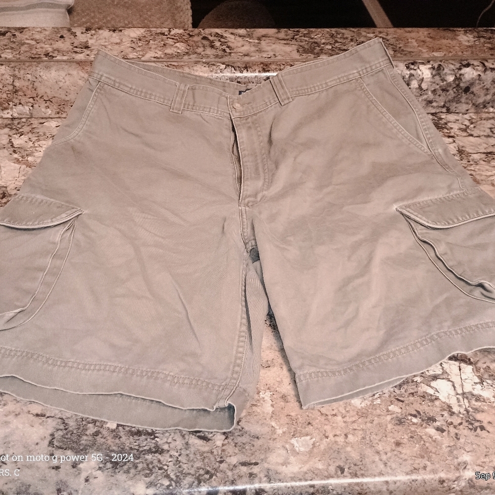 Ralph Lauren Polo Men's Khaki Cargo Shorts 38 - Picture 2 of 4